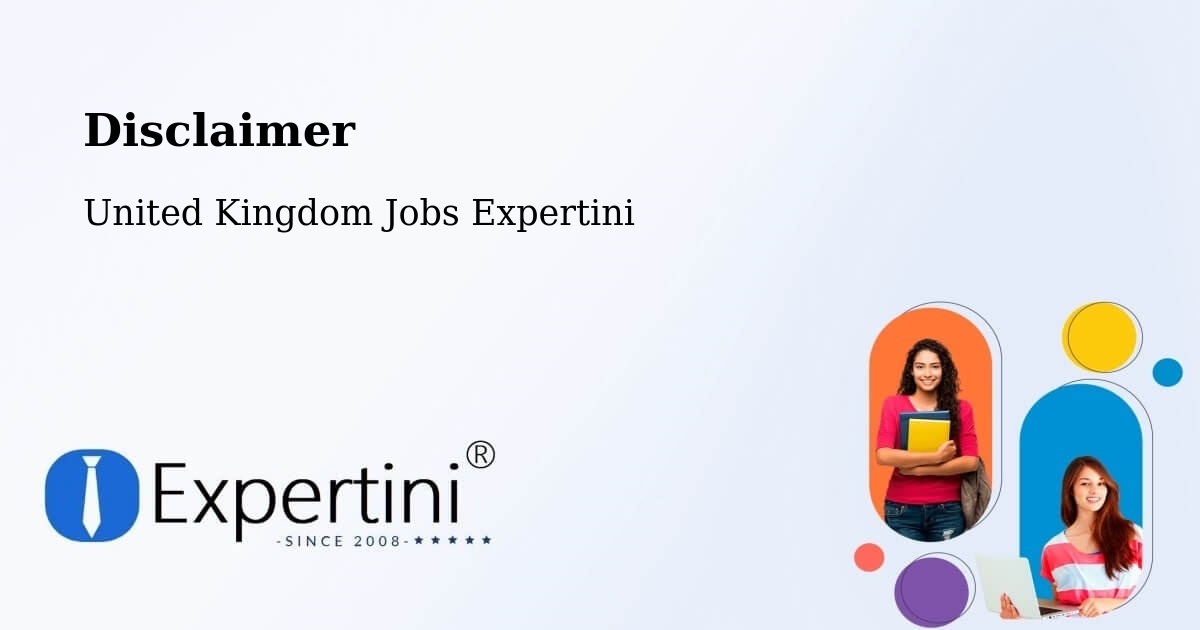 Disclaimer – Redcar - United Kingdom Jobs Expertini